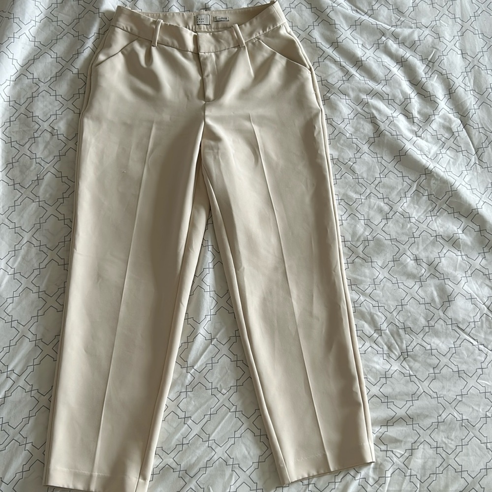 Cream Slacks
